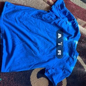 Blue Nike AIR tee shirt size medium